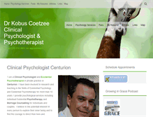 Tablet Screenshot of centurionpsychologist.com